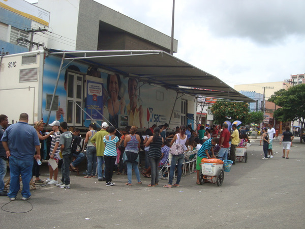 O SAC Móvel está na Praça Barão do Rio Branco O SAC Móvel está na Praça Barão do Rio Branco
