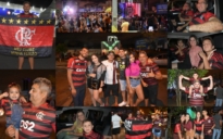 Nação Rubro-Negra: Flamenguistas comemoram em dose dupla nas ruas de Vitória da Conquista