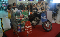 Shopping Conquista Sul: promoção sorteia moto e R$ 22 mil em vale compras do ‘Dia dos Pais’; veja as fotos