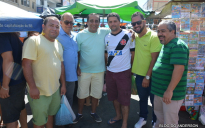 Feirinha em Fotos: Fabrício reencontra amigos e discute a vida política em Vitória da Conquista