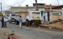 Conquista: Oficina mecânica a céu aberto é interditada no Patagônia