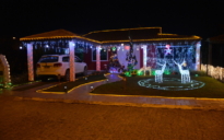 Natal: Casa mais iluminada de Vitória da Conquista tem 15 mil lâmpadas natalinas; veja as imagens