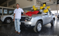 Girou, Ligou, Ganhou: conquistense recebe Oroch da Renault em promoção na Rodaleve Veículos