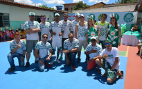 Ativismo Social: Mancha Alvi Verde comemora Páscoa em creches de Vitória da Conquista; veja as fotos