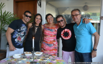 Happy Day: Luís Sérgio comemora aniversário entre amigos e familiares no Cultura Bacana; veja as fotos