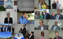 Encontro com a Imprensa: Herzem destaca projetos com jornalistas; veja alguns momentos em fotos