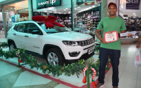 Natal Mágico do Shopping Conquista Sul: Fernando Barros ganhou e já recebeu  a chave do Jeep Compass
