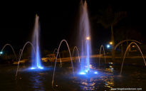 Cartão Postal: Fonte Luminosa é inaugurada na avenida Olívia Flores, Zona Leste de Conquista