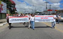 Hospital Afrânio Peixoto: Pacientes, familiares e funcionários protestam nas ruas de Vitória da Conquista