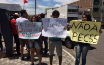 Protestos em Vitória da Conquista: Movimentos protestam contra PEC 241 e reforma do Ensino Médio