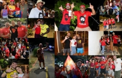Eleições 2026 | Avenida Olivia Flores recebe uma multidão para a festa de Lula em Vitória da Conquista