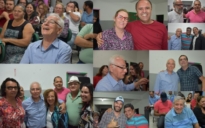 Encontro Político: Guilherme Menezes recebe homenagens e posa para fotos em Vitória da Conquista