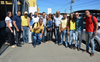 Eleições 2016: acompanhado da militância, Jóas Meira caminha por Vitória da Conquista