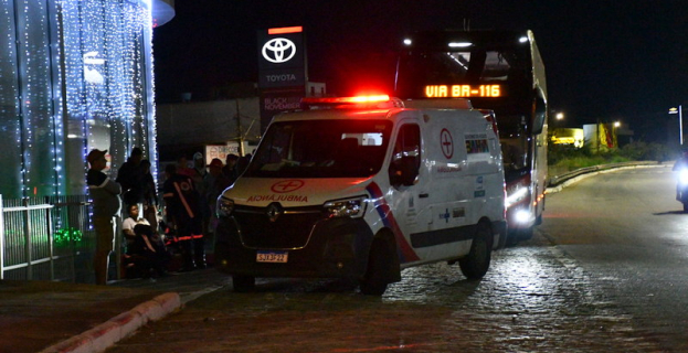 Atendimento de Urgência | passageira passa mal dentro de ônibus intermunicipal em Vitória da Conquista