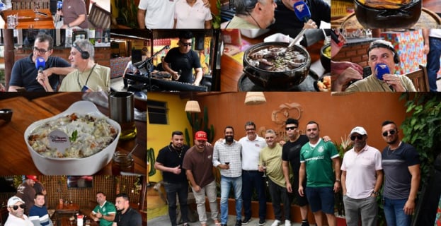 Almoço com as Estrelas no Oxente Food | Latitude 10 canta sucessos em Vitória da Conquista