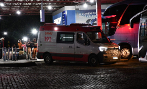 Atendimento ne Urgência na Rodoviária | SAMU presta socorro a passageiro em Vitória da Conquista