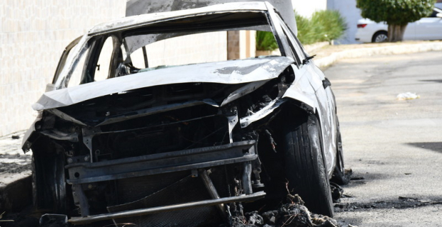 Susto no Recreio | carro pegou fogo em Vitória da Conquista