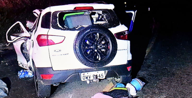 Tragédia na BA-026 | duasmortes e sete feridos em acidente entre dois carros no trecho de Maracás