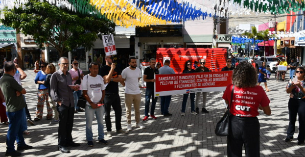 Reivindicações Trabalhistas | ato defende fim da escala 6×1 e melhores condições de trabalho em Vitória da Conquista