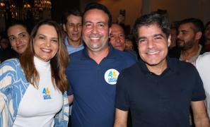 Eleições 2026 | com ACM Neto, Sheila oficializa e pré-candidatura de Wagner em Vitória da Conquista