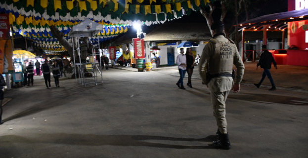 Arraiá da Conquista | noite de segunda-feira registra calmaria no Parque de Exposições de Vitória da Conquista