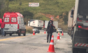Tragédia na BR-116 | acidente com ônibus com destino a Vitórai da Conquista deixa um morto na Serra do Mutum