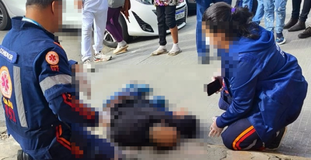 Violência na Praça da Bíblia | homem é morto a golpes de faca no Centro de Vitória da Conquista
