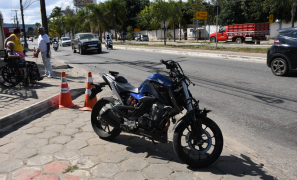 Resgate de Urgência | motociclista fica gravemente ferido em acidente na Zona Sul de Vitória da Conquista