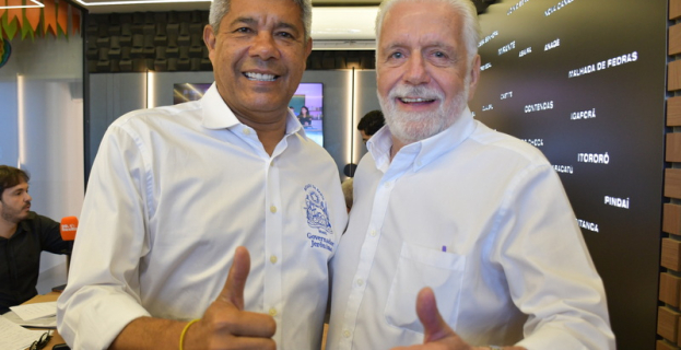 Eleições 2026 | Jerônimo e Wagner debatem futuro da Bahia durante agenda em Vitória da Conquista