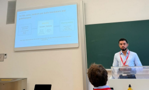 Destaque Internacional | conquistense apresenta estudo sobre Política Urbana em congresso na Universidade de Viena