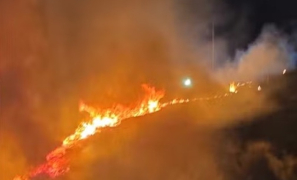 Incêndio na Serra do Marçal | chá revelação com fogos de artifício devasta vegetação em Vitória da Conquista