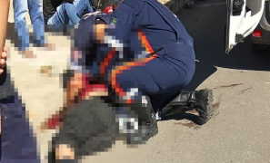 Resgate de Urgência | idoso gravemente ferido ao ser atropelado por moto em Vitória da Conquista