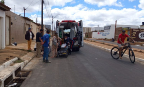 Resgate de Urgência na Vila América | motociclista ferido em acidente na Zona Sul de Vitória da Conquista