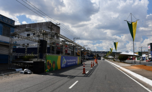 Desfile da Pátria | avenida está pronta para as celebrações do 7 de Setembro em Vitória da Conquista