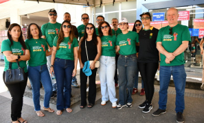 Greve dos Bancários | servidores da Caixa realizam ato com atendimento de saúde em Vitória da Conquista