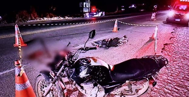 Tragédia na Lagoa das Flores | acidente de moto deixa um morto e outro ferido em Vitória da Conquista
