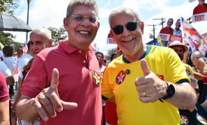Eleições 2026 | Waldenor e Zé Raimundo anunciam mobilização para reeleger Lula no segundo turno