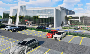 Investimentos na Saúde | painel revela projeto de ampliação e revitalização do Hospital Geral de Vitória da Conquista