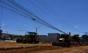 Infraestrutura na Avenida Brumado| obras são retomadas na Zona Oeste de Vitória da Conquista