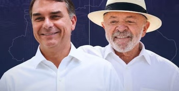 Eleições 2026 | Quaest divulga 1ª pesquisa do 2º turno com Flávio e Lula tecnicamente empatados
