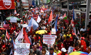 Eleições 2026 | caminhada em Vitória da Conquista reúne militância e projeta virada de Lula no 2º turno