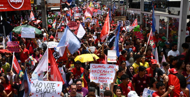 Eleições 2026 | caminhada em Vitória da Conquista reúne militância e projeta virada de Lula no 2º turno