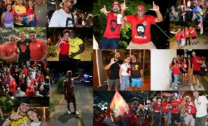 Eleições 2026 | Avenida Olivia Flores recebe uma multidão para a festa de Lula em Vitória da Conquista