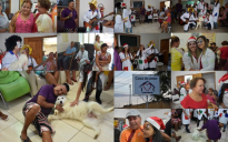 Casa do Amor: Pet Terapia celebrou o Natal com muita música e dança; veja o vídeo e as fotos