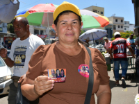 Eleições 2026 | Rose Libarino mobiliza eleitores para Fabrício Falcão e Alice Portugal em Vitória da Conquista