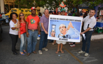 Protestos em Conquista: manifestantes vão às ruas contra o impeachment de Dilma e pelo “Fora Cunha”