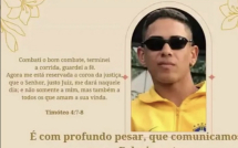 PESAR | Daniel Vitor Silva Dantas Santos, aos 26 anos