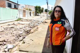 Defesa Civil | chuvas causam desabamento na Zona Rural e interdições em Vitória da Conquista