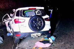 Tragédia na BA-026 | duasmortes e sete feridos em acidente entre dois carros no trecho de Maracás