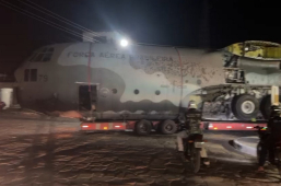 Turismo Regional | Hércules da FAB passa por Piripá com destino a Condeúba para integrar o Museu Aeronáutico